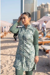 Rozamay Burkini Swimsuit-E018  Voile